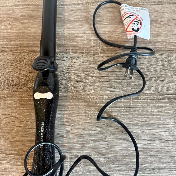 Beachwaver B-Series Ceramic Rotating Curling Iron, 1.25" Barrel, Black Glitter - Picture 4 of 8